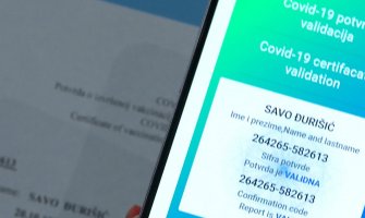Od 24. decembra uz kovid potvrdu građani CG u zemlje EU