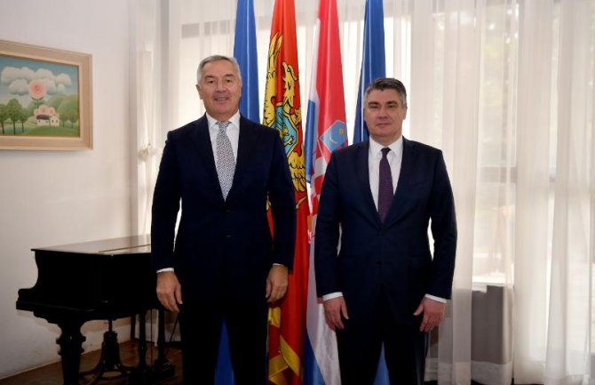 Đukanović i Milanović razgovarali o prilikama u regionu