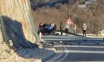 Udes na Brajićima, povrijeđena državljanka Rusije