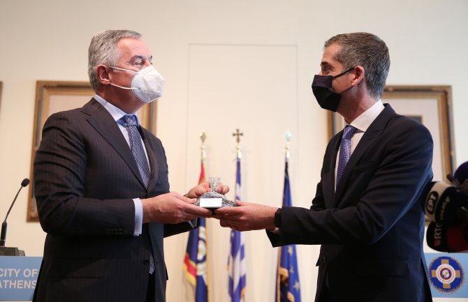 Atina velika inspiracija i prijateljskoj Crnoj Gori i Podgorici kao glavnom gradu