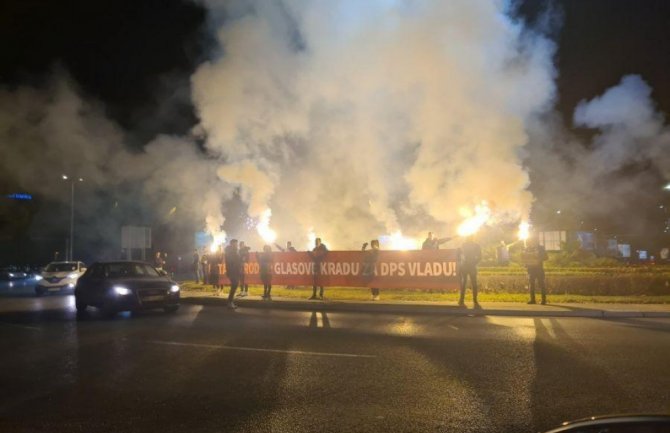 Novi protest u Podgorici protiv formirana manjinske Vlade