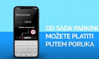 Od danas i u Bijelom Polju plaćanje parkinga putem SMS-a