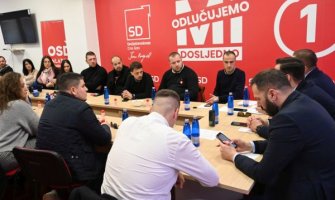 Omladina SD-a: Ne dozvoliti da se formira još jedna anticrnogorska Vlada