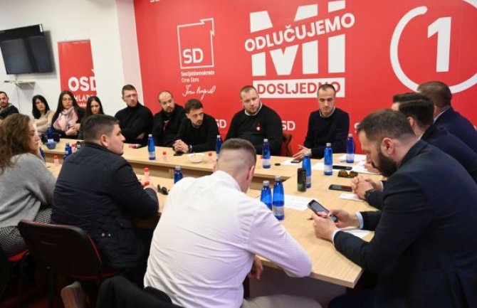 Omladina SD-a: Ne dozvoliti da se formira još jedna anticrnogorska Vlada