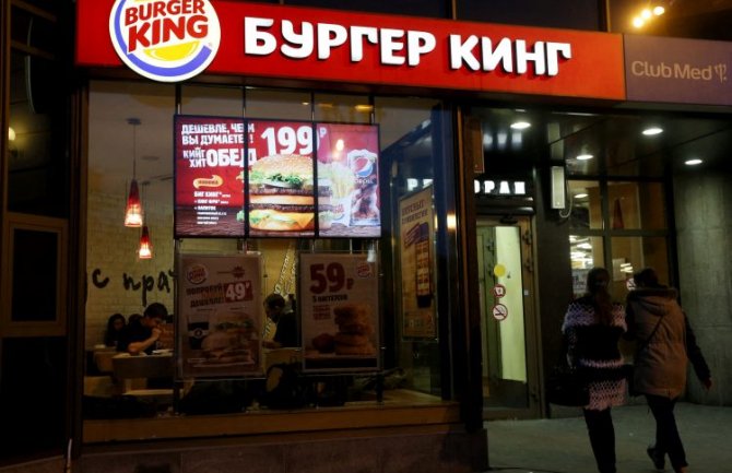 Burger King htio da zatvori restorane u Rusiji, partneri ne dozvoljavaju