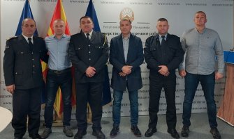 Delegacija Uprave policije u radnoj posjeti saobraćajnoj policiji Makedonije