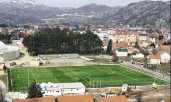 Pomoćni teren na Cetinju još nije za upotrebu, još nije dobio dozvole