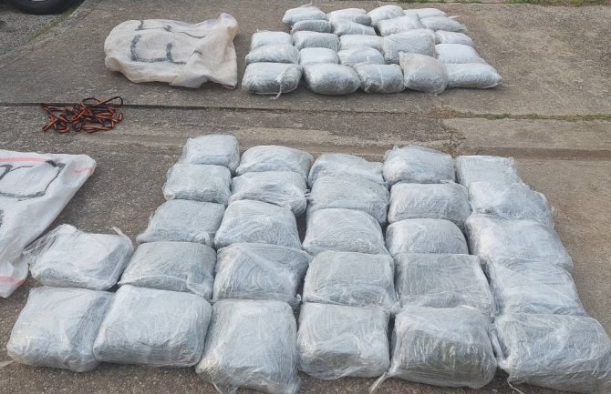 Pronađena 54 kilograma marihuane