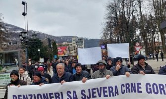 Penzioneri najavili nove proteste: Bićemo istrajni dok se ne ispune naši zahtjevi