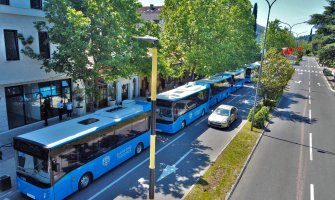 Podgoričani se vozili novim autobusima