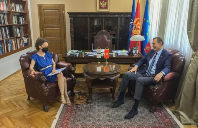 Krivokapić i Vag: Misija OEBS-a važan partner Crne Gore u sprovođenju reformi