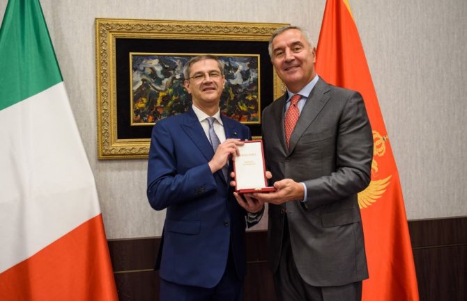 Zelioli i Đukanović: CG ostaje najnapredniji kandidat za članstvo u EU