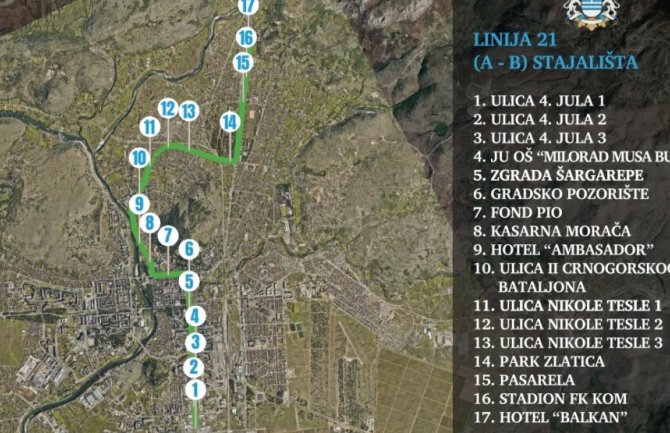 Novi autobusi od sjutra na ulicama Podgorice: Besplatna vožnja do 5. jula