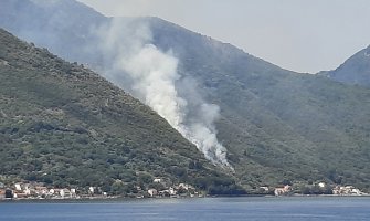 Požar na brdu Vrmac iznad Stoliva