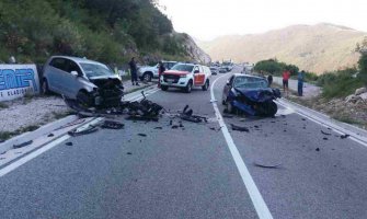 Saobraćajna nesreća na Brajićima, jedna osoba teže povrijeđena