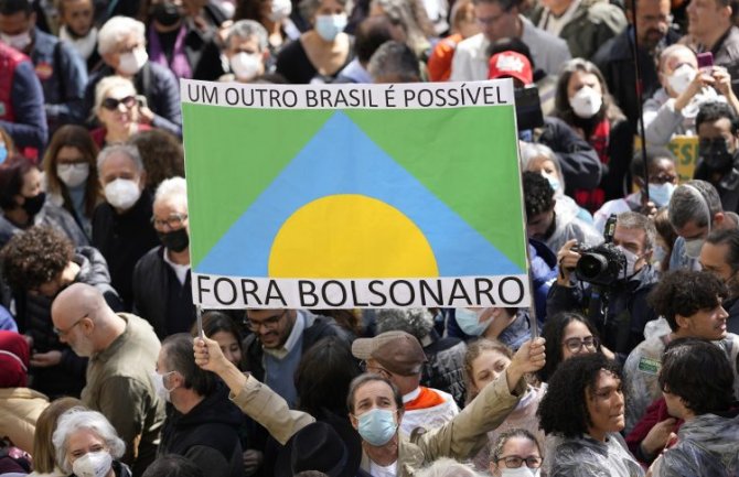 U Brazilu demonstracije pred predsjedničke izbore: Strah da Bolsonaro ne bi priznao rezultate u slučaju da izgubi