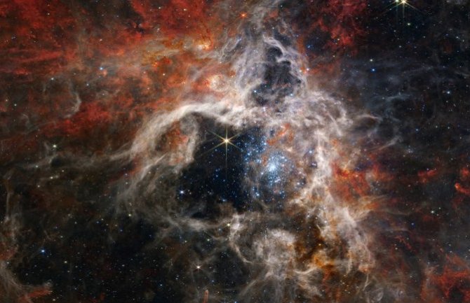 Teleskop Džejms Veb detaljno snimio područje Tarantule Nebule