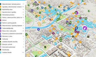 „Svi za naš GRAD“: Puštena u rad interaktivna mapa realizovanih projekata aktuelne gradske uprave