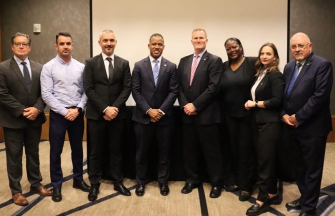 Delegacija Uprave policije u Dalasu na konferenciji Međunarodne asocijacije šefova policija