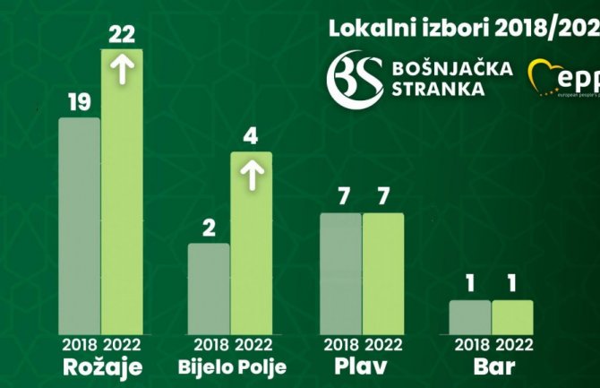 BS: Učvrstili smo biračko tijelo sa osvojenih 12 hiljada glasova u četiri opštine