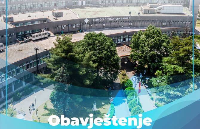 U KCCG za dan obavljeno 1,7 hiljada pregleda