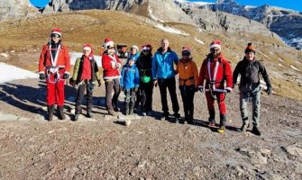 Tradicionalni novogodišnji via ferrata uspon na Durmitoru