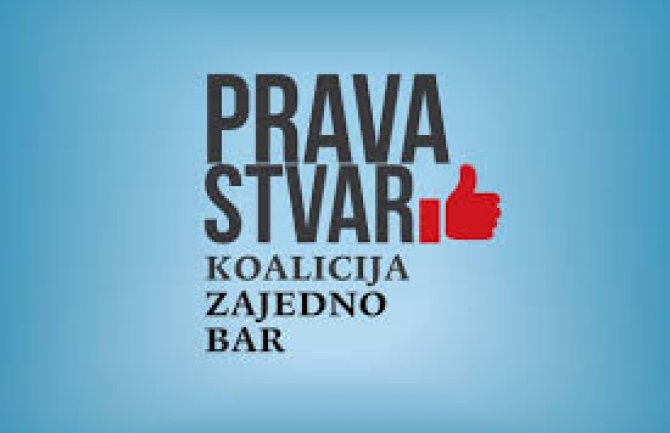 Koalicija “PRAVA STVAR, Zajedno Bar”: Skandal iz odborničkih klupa Ujedinjene Crne Gore