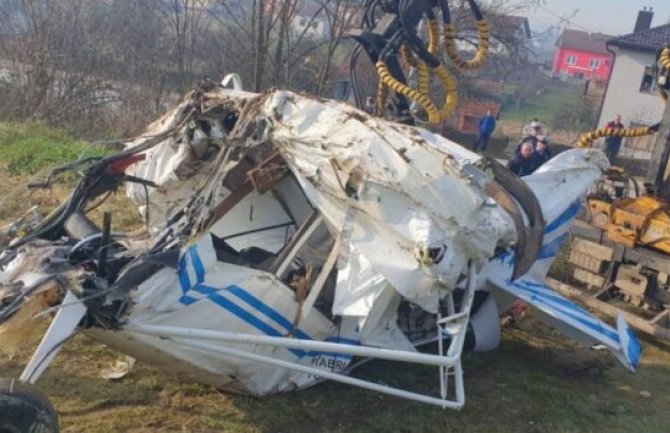 Završen uviđaj na mjestu nesreće u Prijedoru, avion nema crnu kutiju