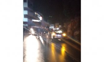 Udes kod hotela Sozina, bez povrijeđenih