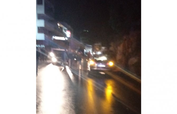 Udes kod hotela Sozina, bez povrijeđenih