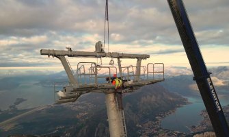 Izgradnja žičare Kotor-Lovćen se realizuje predviđenom dinamikom