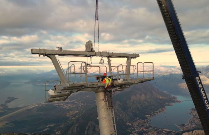 Izgradnja žičare Kotor-Lovćen se realizuje predviđenom dinamikom