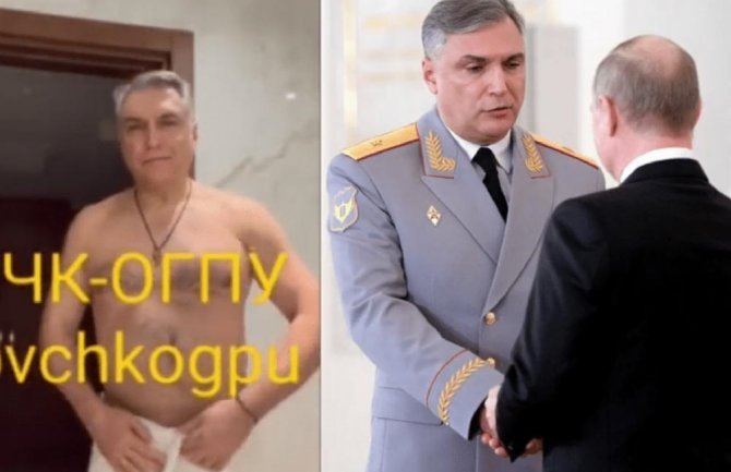 Procurio snimak na kojem ruski general izvodi striptiz