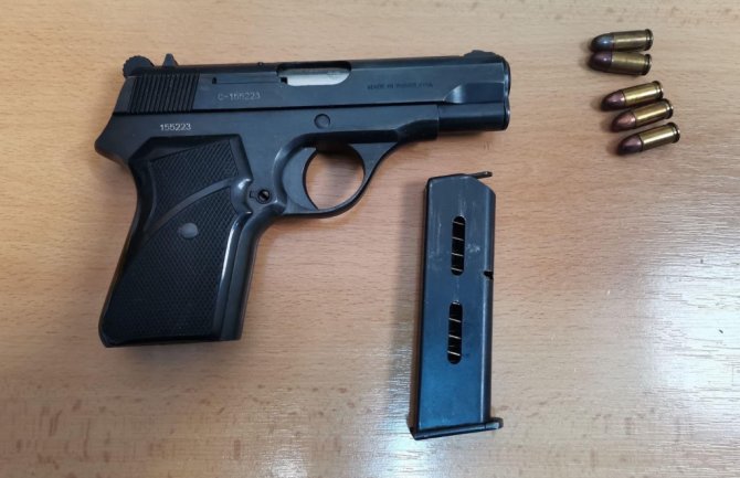 Danilovgrađanin uhapšen zbog pištolja i metaka