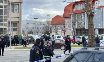 Eksplozija bombe na ulazu u sud u Podgorici - poginula jedna osoba, ima povrijeđenih