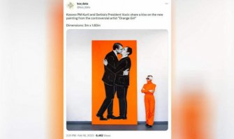 Sočan poljubac u usta Vučića i Kurtija: „Znak bratstva ili izdaje“