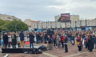 Protest u Podgorici: Nećemo da živimo u strahu