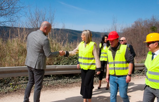 Posjeta delegacije Ministarstva ekologije, prostornog planiranja i urbanizma gradilištu na kojem se realizuju radovi u sklopu druge faze izgradnje regionalnog sistema vodosnabdijevanja