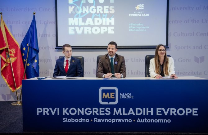 Mladi Evrope: Pobjedom Milatovića pobijedila je mladost, sloboda i Evropa!