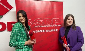 Arslanović predsjednica Foruma mladih OO SDP Bijelo Polje