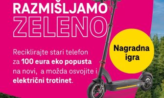 Telekom poziva da razmišljamo zeleno: popusti, gigabajti i šansa da osvojite električni trotinet