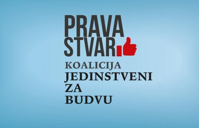 Prava stvar, Jedinstveni za Budvu: Nećemo učestvovati u nastavku današnje sjednice, zbog Jovanovićevog kršenja Poslovnika, nepoštovanja procedura i samih odbornika