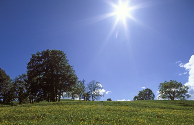 I danas sunčano, temperatura do 29 stepeni