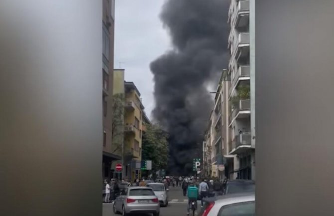 Eksplozija u Milanu: Jedna osoba povrijeđena, više vozila u plamenu