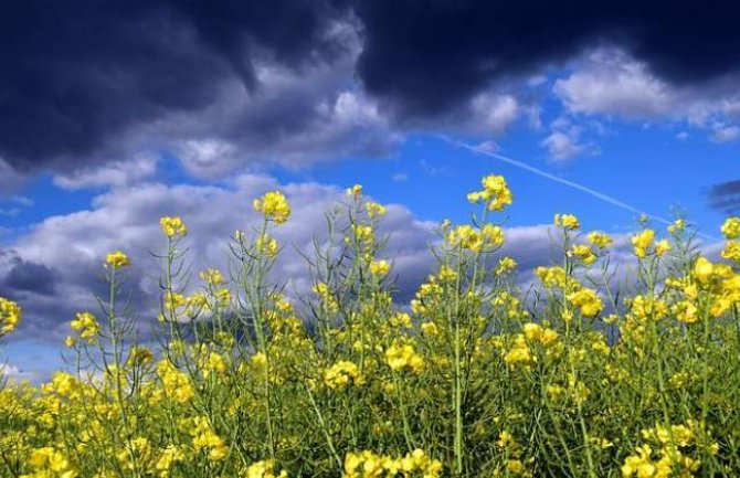 Sunčano, povremeno slaba oblačnost