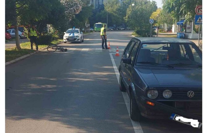 Biciklista povrijeđen u nezgodi u centru Bara