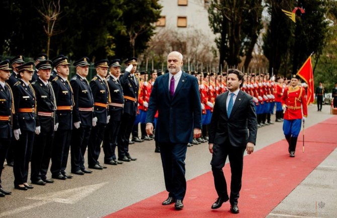 Rama danas u zvaničnoj posjeti Crnoj Gori