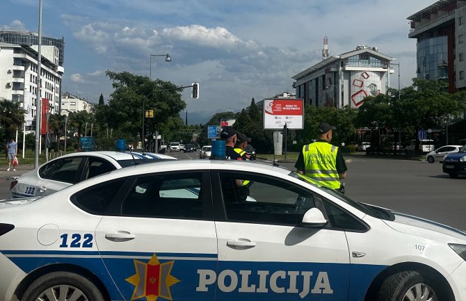 Podgoričanin uhapšen zbog vožnje u alkoholisanom stanju