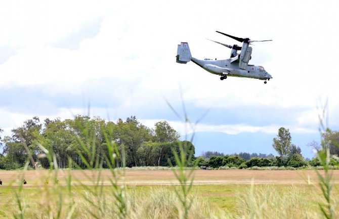 Avion američke vojske srušio se tokom vježbi