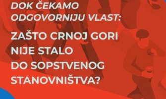 CDT: U Crnoj Gori se više umire nego što se rađa